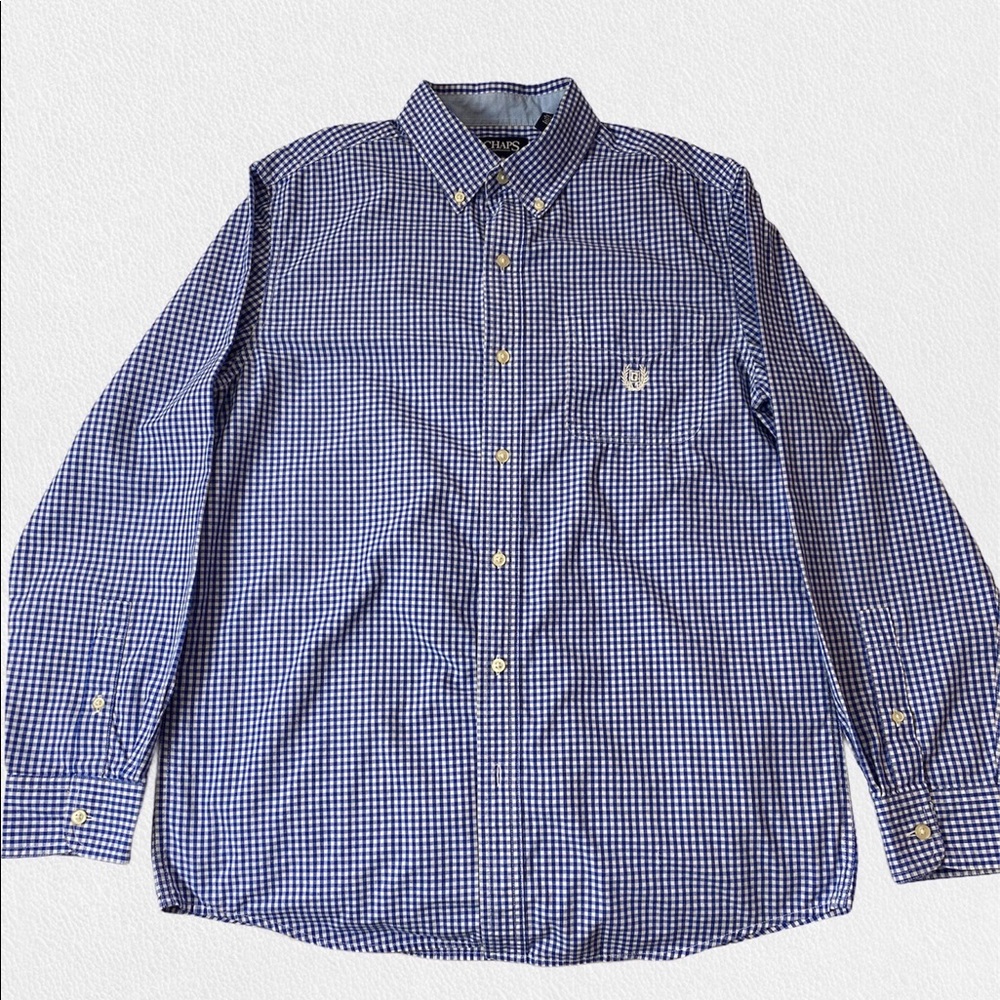 Chaps Long Sleeve Medium Dress Shirt.